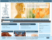 Tablet Screenshot of acupuncture-tuina-courses.co.uk